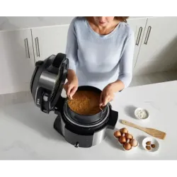 Мультиварка-скороварка-мультипіч Ninja Foodi SmartLid Multi Cooker OL550EU, пакування пошкоджене, товар цілий.